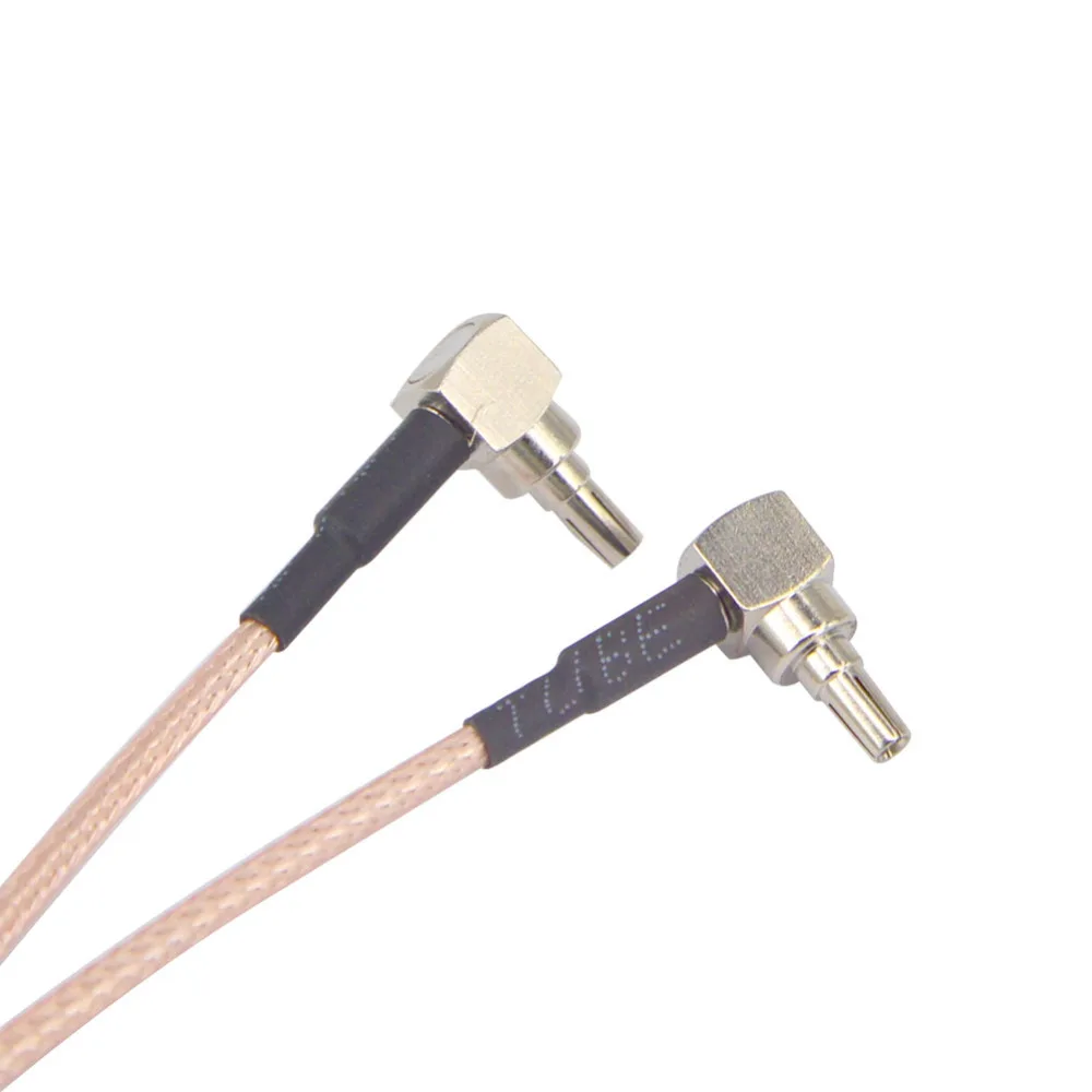 RP SMA гнездо к Y Тип 2 X TS9/CRC9 разъем сплиттер Сумматор кабель Pigtail RG316 15