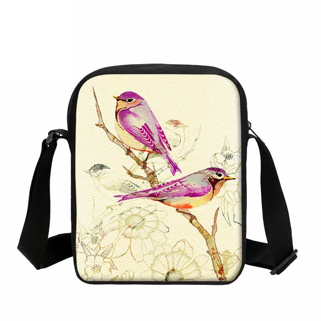 Veevanv Cute Children Messenger Bags Watercolours Printing Handbags Veevanv Cute Children Messenger Bags Watercolours Printing Handbags S Cartoon Birds School Shoulder Bag Boys Crossbody