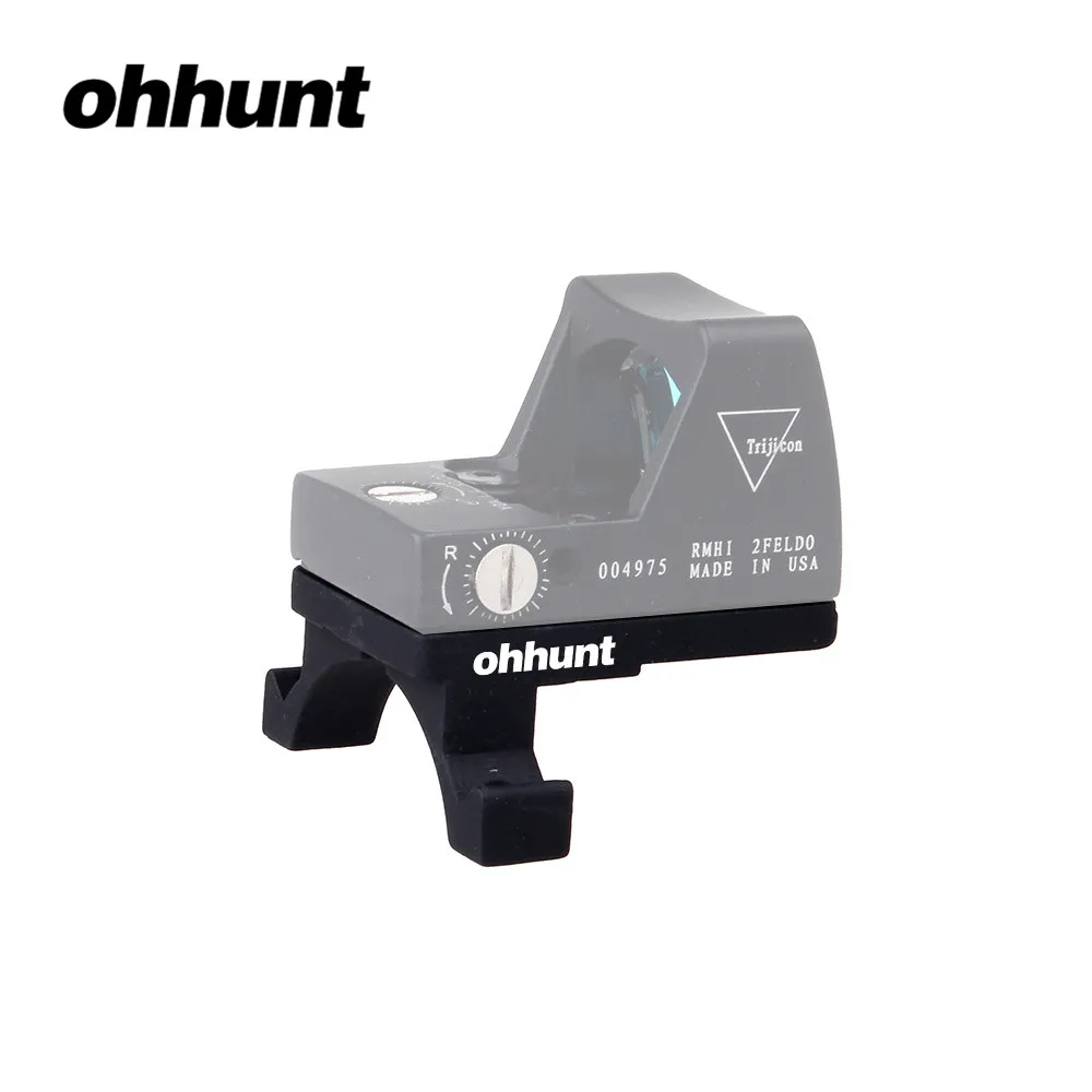 

Ohhunt Tactical Ruggedized Miniature RMR Red Dot Reflex Sight Mount Base For Compact ACOG Scope