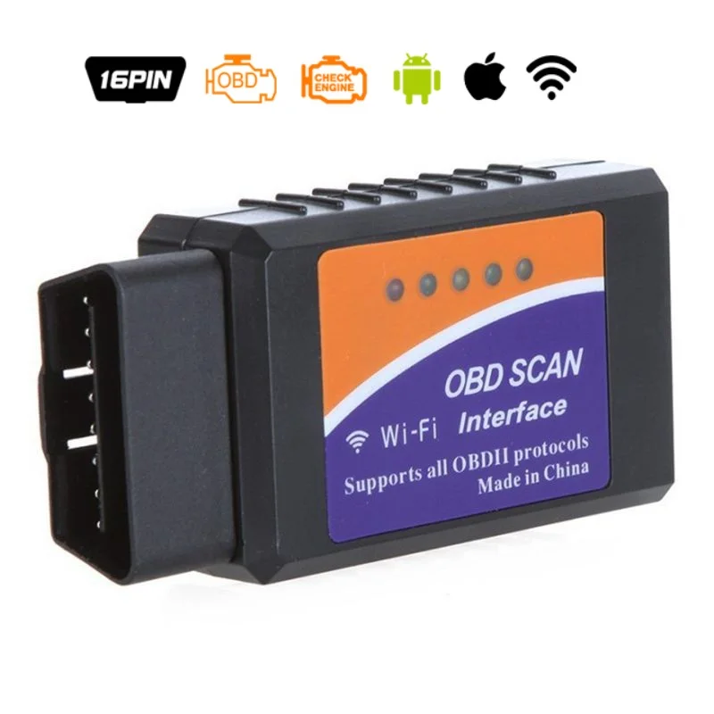 

ELM327 WIFI V1.5 OBD2 Scanner Car Fault Code Reader elm327 bluetooth /wifi OBDII Adapter Auto Diagnostic Tool for IOS Android