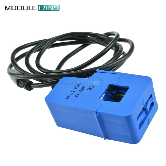 Sensore Di Corrente AC ARCELI 100A - Trasformatore A Nucleo Divisorio Per Arduino - Foto 2