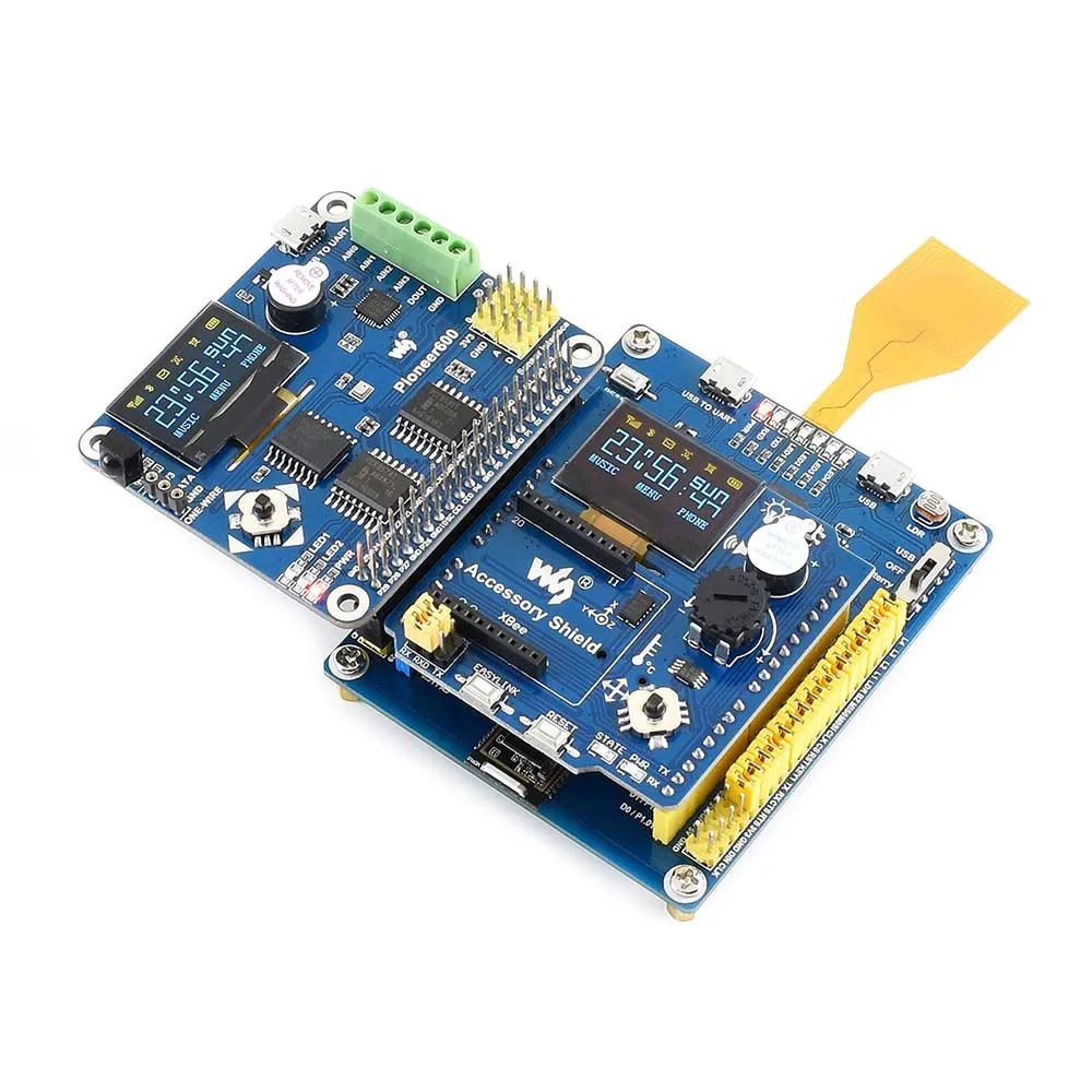 Waveshare nRF52840 Bluetooth 5 0 оценочный комплект включает подключение Raspberry Pi и несколько