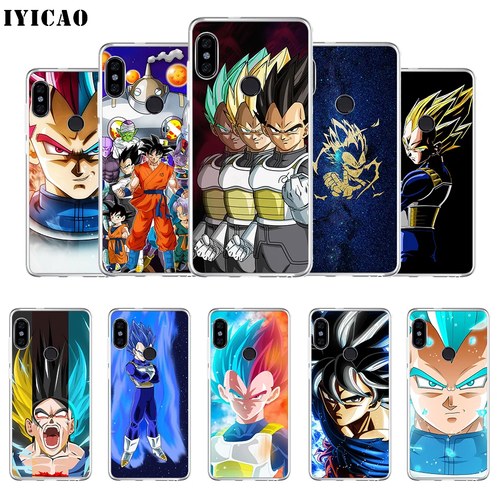 

IYICAO Vegeta Dragon Ball Soft Silicone Phone Case for Xiaomi Redmi 4A 5A 6A Note 7 6 5 Pro Plus Redmi 4X 5A Prime Cover