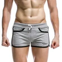 Новые мужские домашние шорты seobean, однотонные повседневные шорты, спортивный костюм, модные модели, хлопковые шорты, 4 цвета, размеры s m l xl