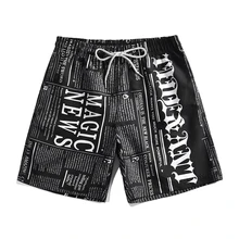 Новинка, мужские шорты для плавания с принтом, пляжные шорты для серфинга, сексуальные спортивные шорты для занятий спортом, шорты для серфинга размера плюс, мужские брендовые плавки для серфинга