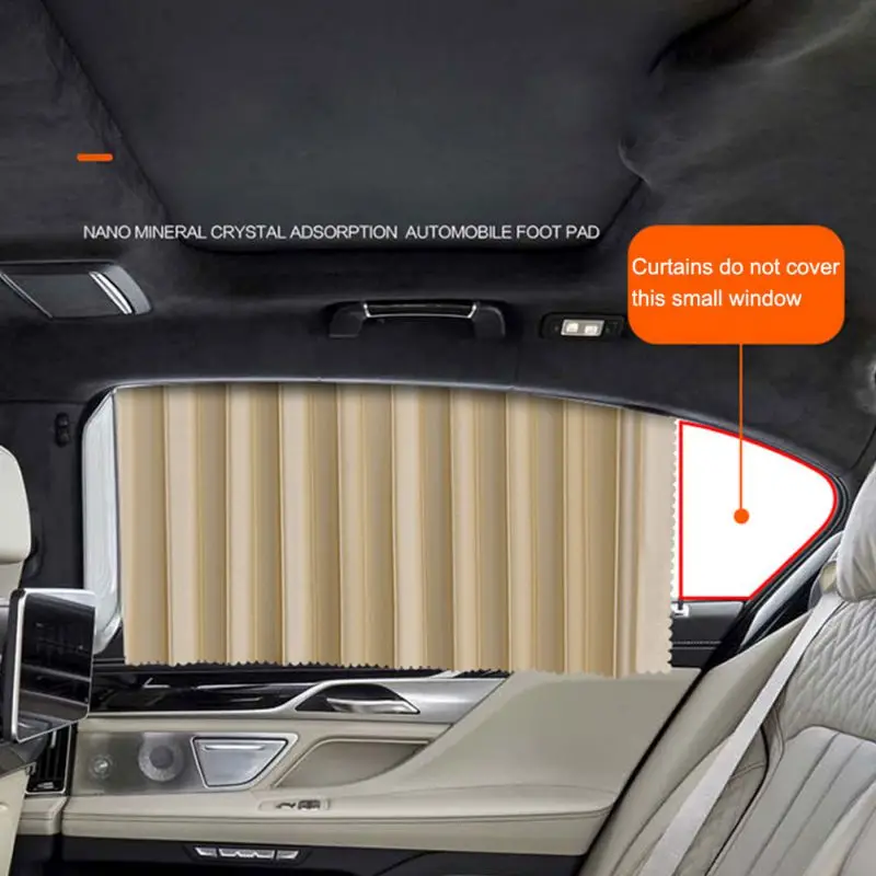 

Car Window Shades Side Curtains Sunscreen Insulation Side Window Sunshade Window Protection Film Cover