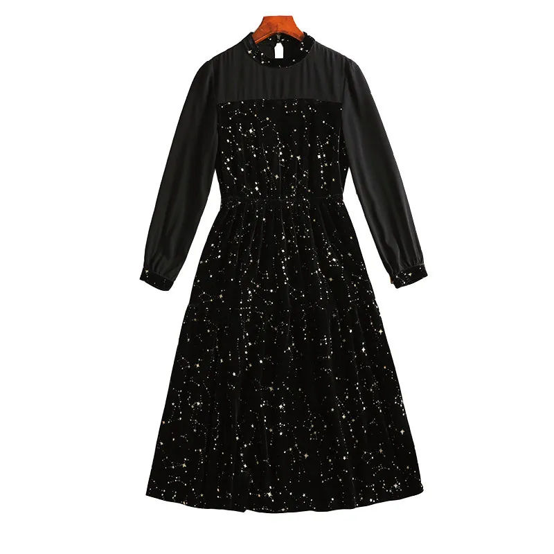 a line dress with leggings