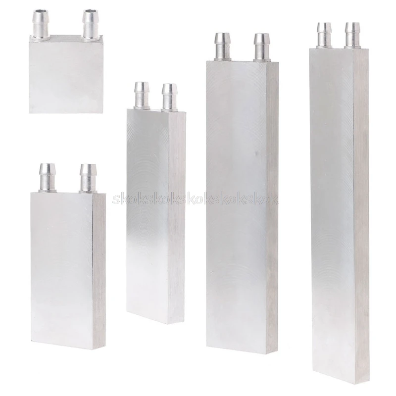 

Primary Aluminum Water Cooling Block Heat Sink System For PC Laptop CPU #H029# Drop shipping