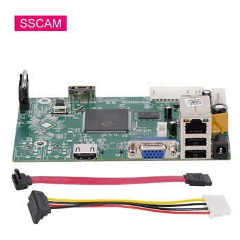 

Home Surveillance System Network Video Recorder 4MP NVR 8Channel Module ONVIF DVR PC Board for2MP 4MP IP Camera