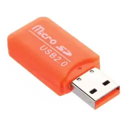 CAA-USB 2,0 Drive Высокое Скорость чтения карт памяти адаптера Micro SD картридер