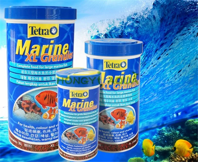

Original Tetra Marine Fish Food XL Granules/Flakes Nutritious Staple Feed For All Marine Fish