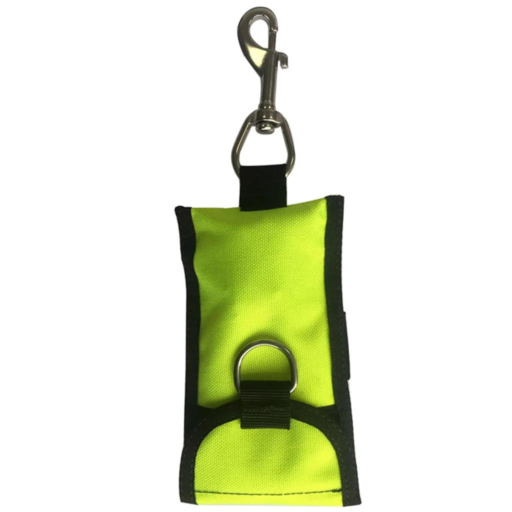 Dive Reef Hook, Heavy Duty Scuba Diving Drift Hook & Webbing Bolt Clip Carry Bag - 4Colors for Water Sports Swimming Free Diving