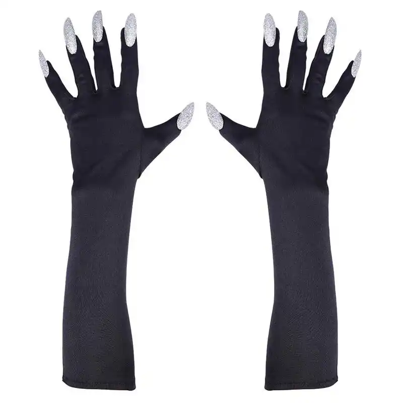 Halloween Costume Gloves With Nails Fingernails Gloves Claws Aliexpress