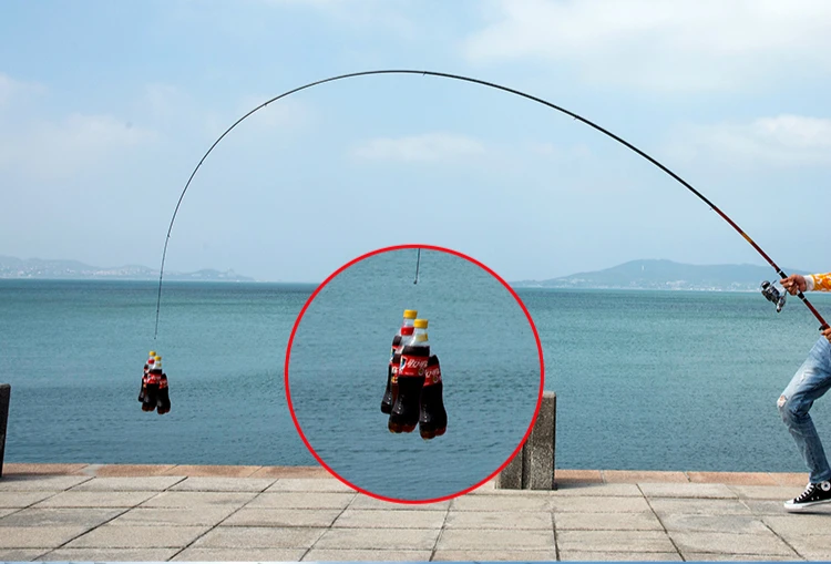 De Pesca para o Mar Grande Peixe Pólo Mão Ultraleve