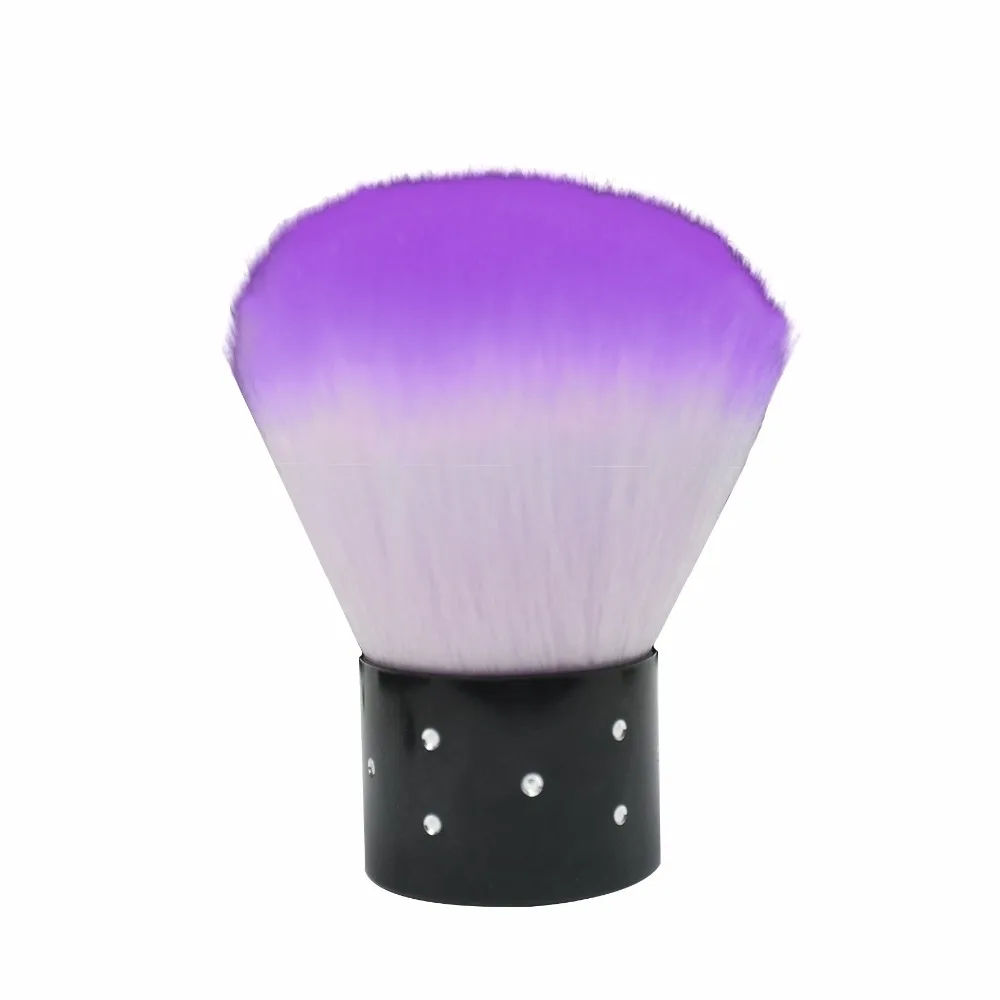 

YZWLE 1 x Colorful Nail Tools Brush For Acrylic & UV Gel Nail Art Dust Cleaner