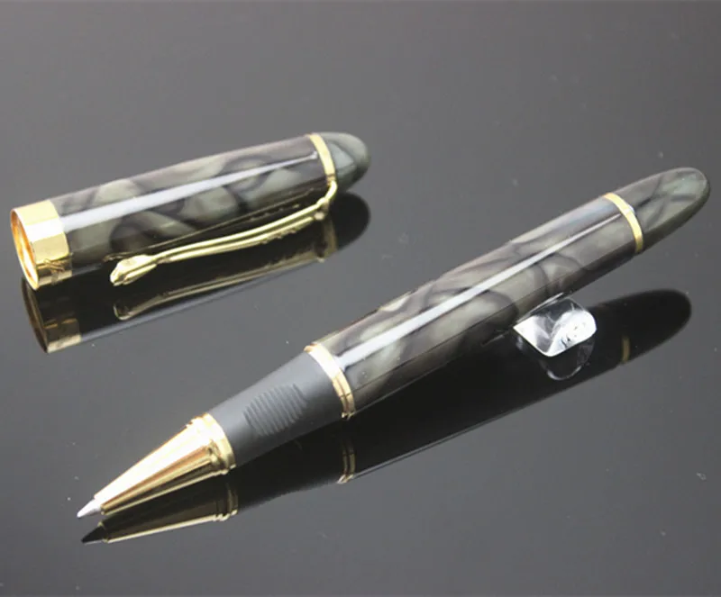 Jinhao x450 Королевский синий спиральный узор Ручка-роллер высокое качество роскошные офисные школьные канцелярские принадлежности Материал Поставки полностью металлический - Цвет: S