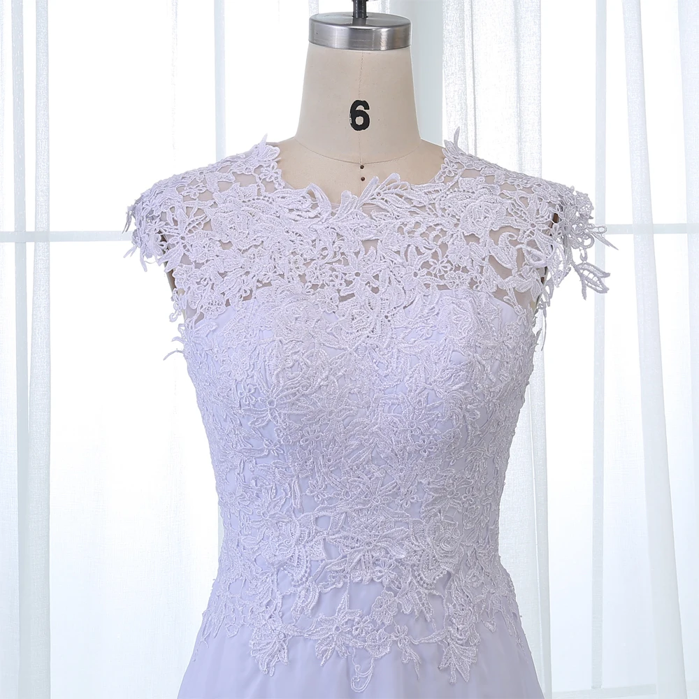 Яркое синее пляжное свадебное платье с разноцветными рукавами, окрашенное кружево, свадебное платье, свадебное платье