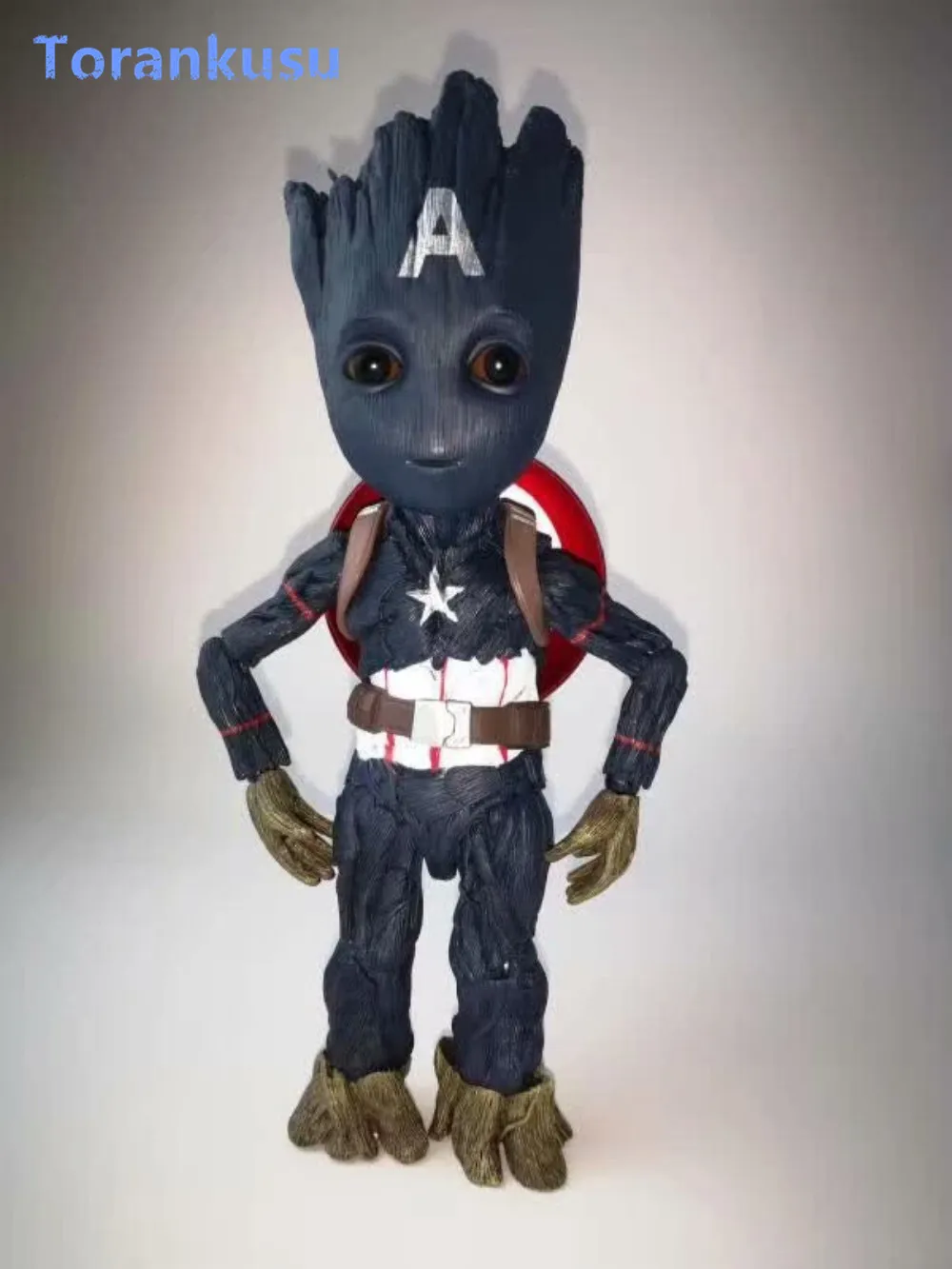 

Guardians of The Galaxy Avengers Endgame Figure Marvel Tree Man Groot Toys Cos Captain America Action Figure Model Anime Doll PG