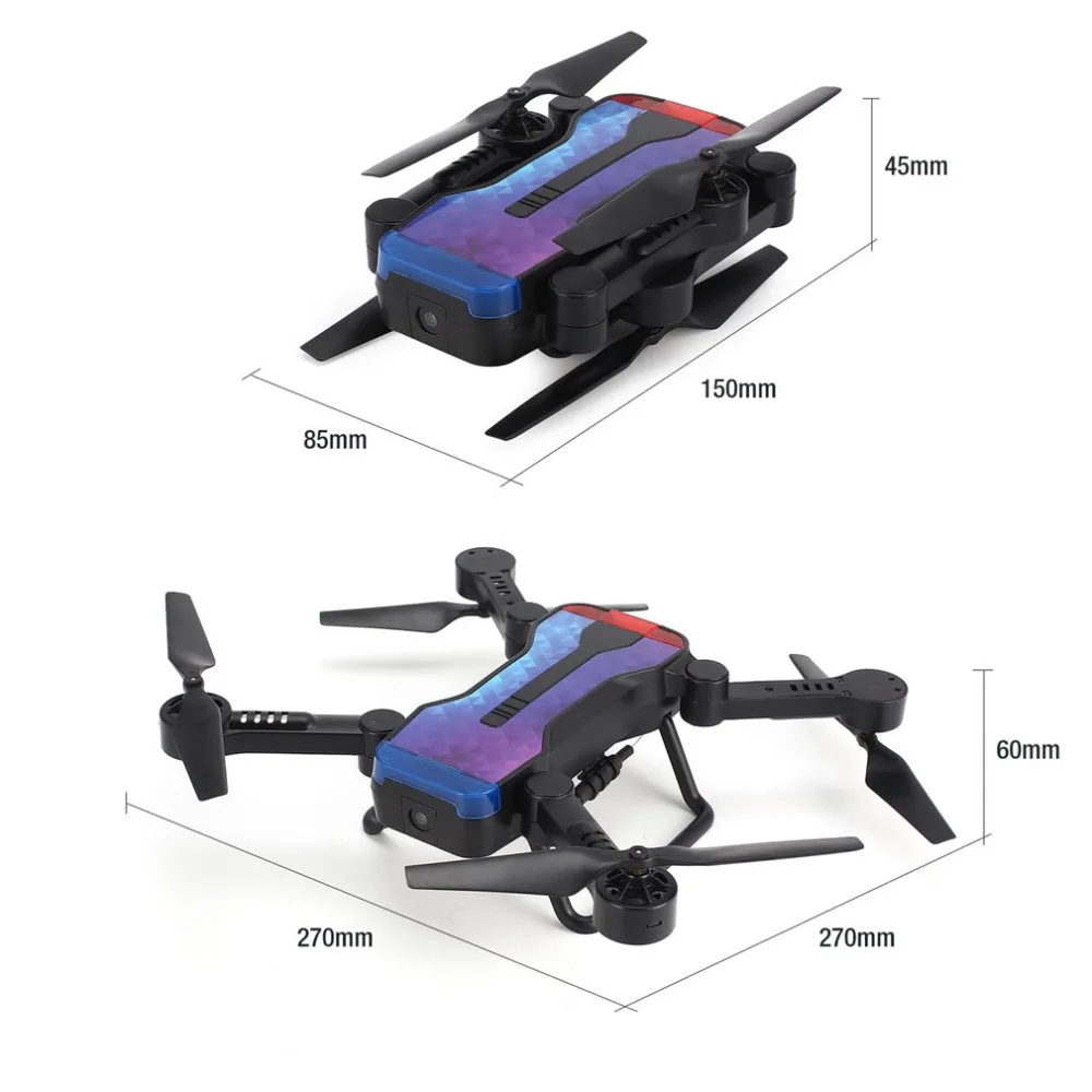 Новейшая камера SIMTOO XT198 RC 720 P Wifi FPV g сенсор оптический поток Радужный