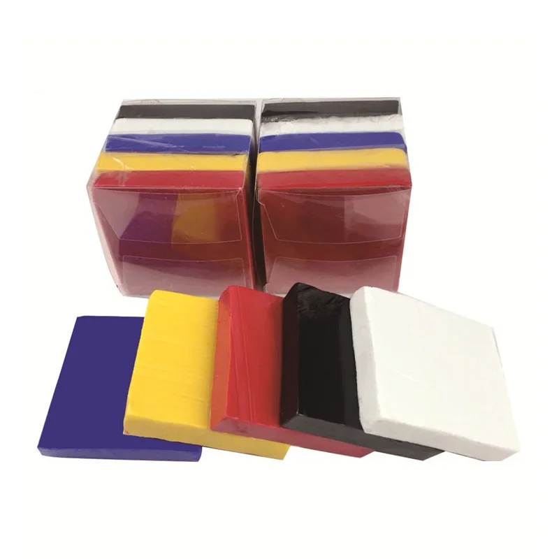 

5Pcs/Set Clay Colorful 2019NEW Househould Quality DIY Professional Soft Ceramics Non-toxic Tasteless Environmental Protection