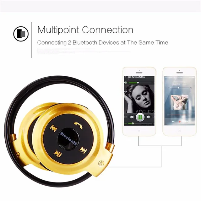 HOT 503 Music Player Bluetooth MP3 Player Card 40 Play Hours with FM radio player with Bluetooth headset Maximum expansion 32GB