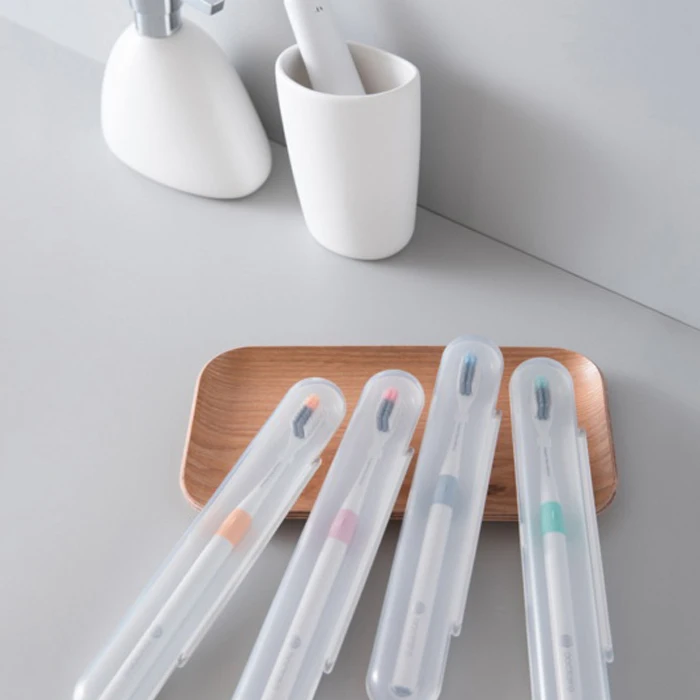 Xiaomi высокое качество DOCTOR-B Водонепроницаемый Портативный 4 шт./компл., что обеспечивает глубокое очищение кожи Зубная щётка гигиена полости рта электрическая зубная щетка, способный преодолевать Броды для взрослых для путешествий
