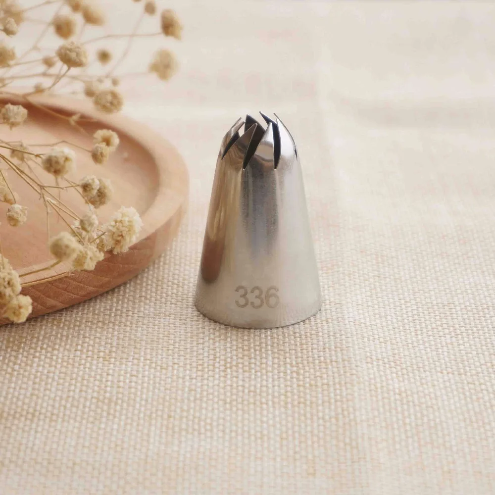 

#336 Piping Nozzles Large Size Decor Cream Flower Rose Icing Tips Cake Fondant Baking Tool Cupcake Decoration