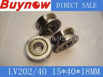 

v groove Guide roller bearings LV202/40 LV202/40ZZ size:15*40*18