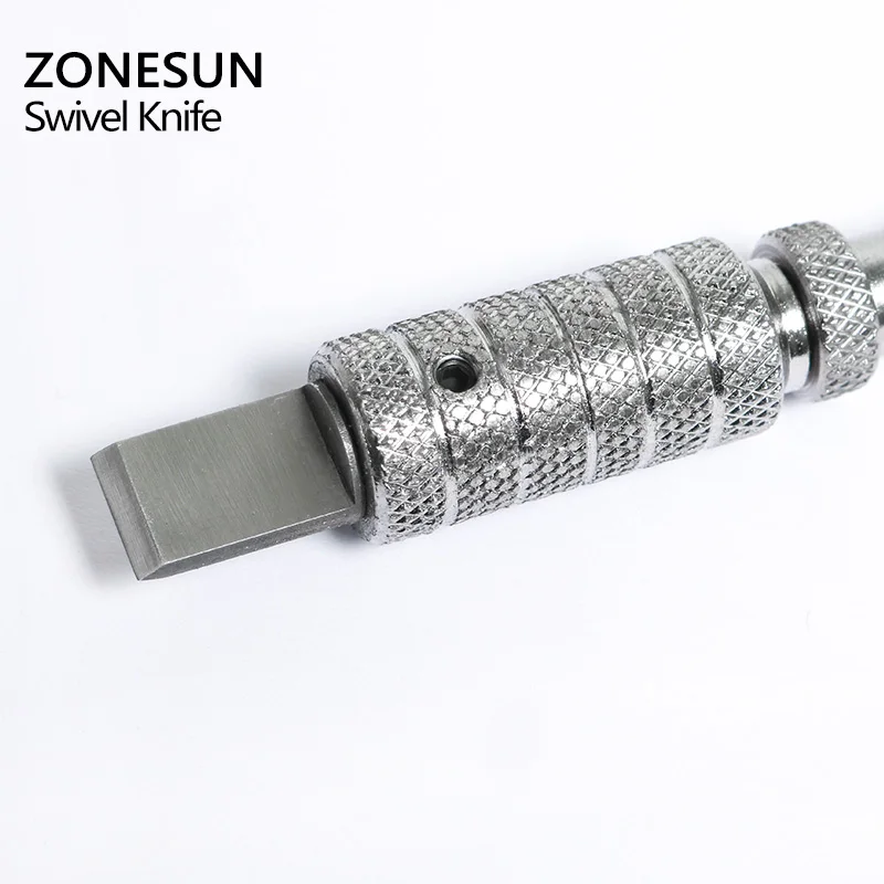 ZONESUN Вращающийся Кожаный Регулируемый поворотный ремесленный инструмент сделай