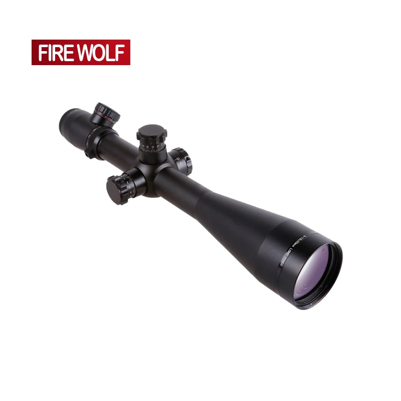 

FIRE WOLF M1 4-16X50 Tactical Optics Riflescope Red&Green Dot Reticle Fiber Sight Rifle Scope 30mm Tube