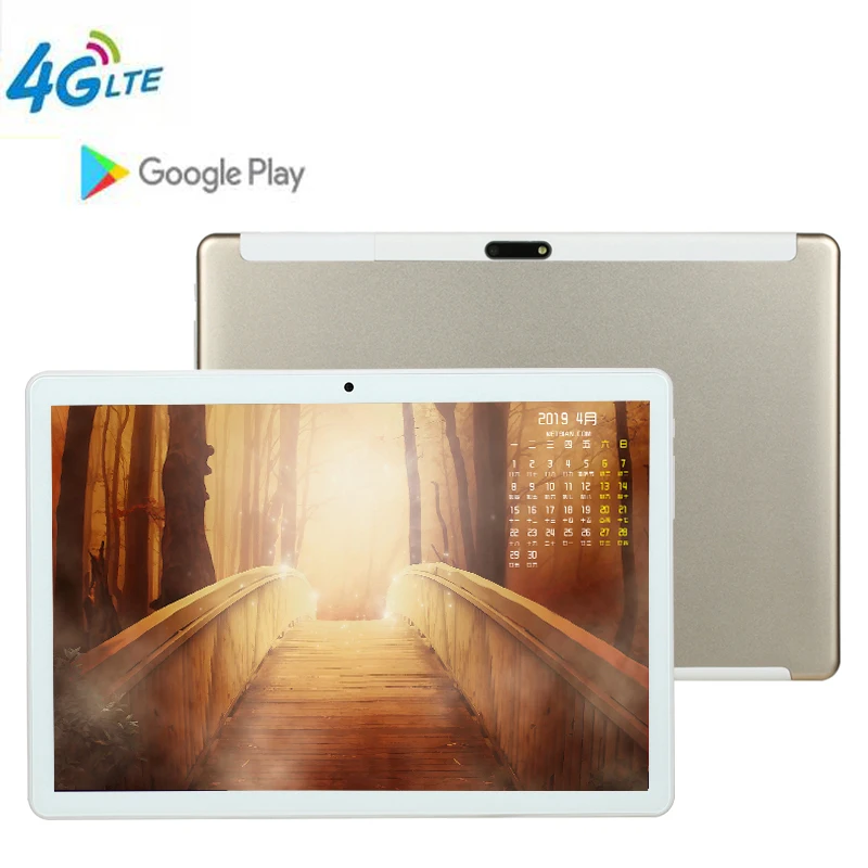 CARBAYTA Android 8.1 2.5D Glass 10 inch the tablet Octa Core 4GB RAM 64GB ROM 3G 4G Phone call 1280