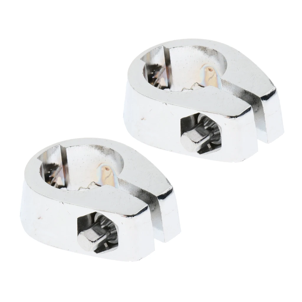2 Pieces 19mm Metal Drum Memory Lock Clamp for Drum Percussion Parts