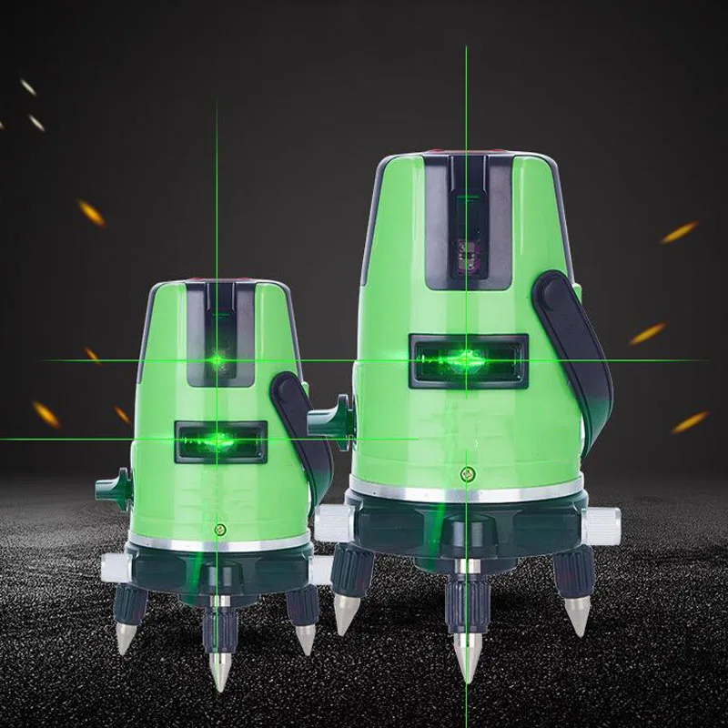 

360 Degree Rotary Level 5 Line 6 Point Laser Level Vertical And Horizontal 3D Automatic Leveling And Outdoor Mode Laser Level