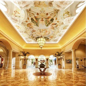 

Large celling wallpaper landscape 3d adesivo wall paper background homedecoration