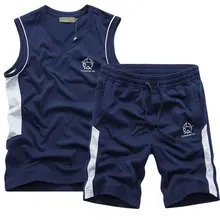 Летние мужские хлопковые повседневные комплекты из 2 предметов, футболки с коротким рукавом+ шорты, одежда, футболки и шорты, мужские однотонные летние комплекты из 2 предметов