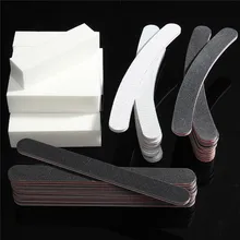 1 Set Professional 40 Pcs Nail Art Tips Sanding Buffer Shiner Polish Acrylic Block Manicure Pedicure Gel Care Files Tools