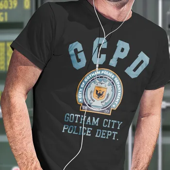 

Gcpd - Gotham City Police Department Cotton T Shirt Men Summer Casual Cotton Tee Fashional Shirt T Shirt Design Online