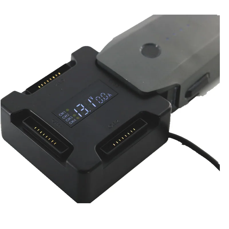 Buy Mini portable Drone Battery Chargers Hub Housekeeper Digital Display Intelligent Charging For DJI Mavic Pro Drone Accessories