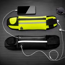 Регулируемая водостойкая USB поясная сумка для женщин мужчин Fanny Pack повседневное 8 «телефон ключ кошелек деньги ремень нагрудная сумка путешествия аксессуар