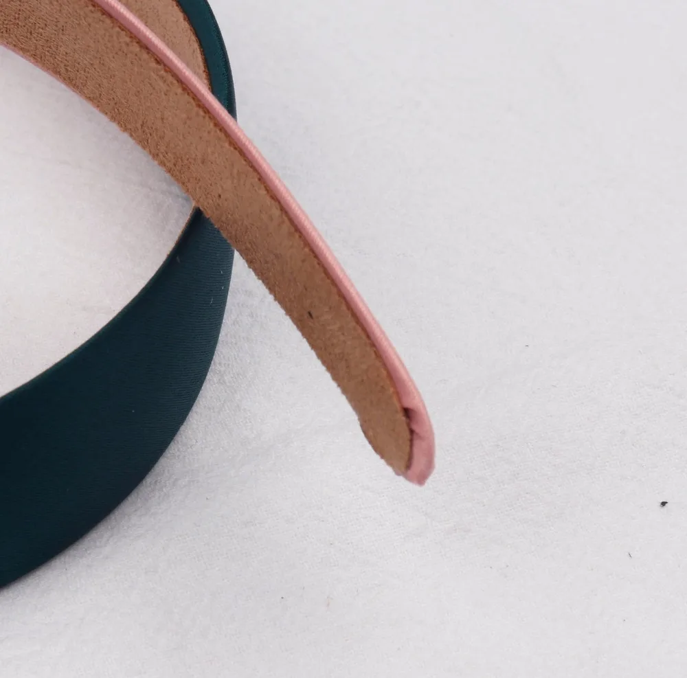 Hot 1PC Fashion Wide Satin Headband Girls Handmade No-Slip Plain Hairbands Hair Band Headwear Solid Hair Accessories For Women Hot 1PC Fashion Wide Satin Headband Girls Handmade No-Slip Plain Hairbands Hair Band Headwear Solid Hair Accessories For Women