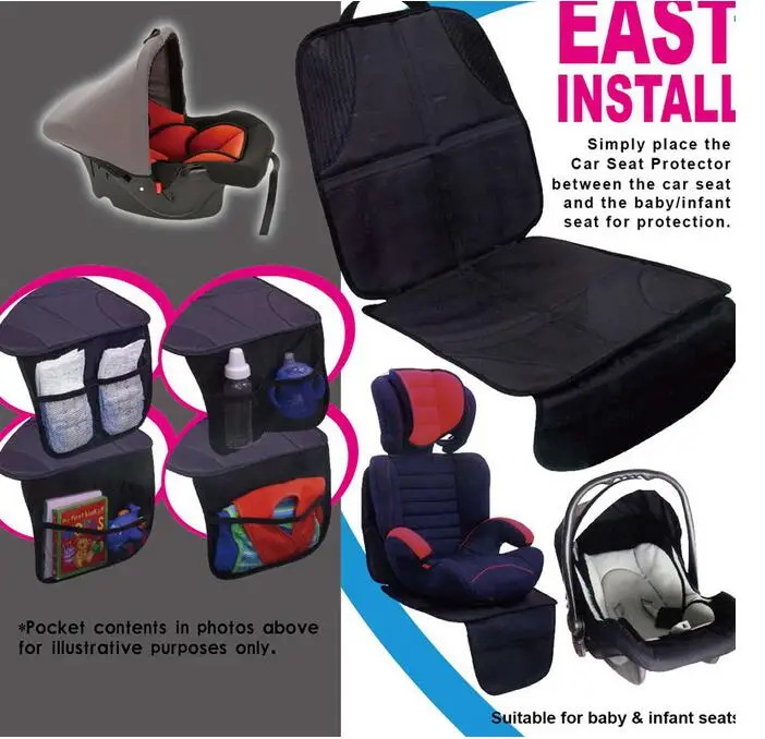 High quality waterproof leather Car Seat Protector Child or baby car