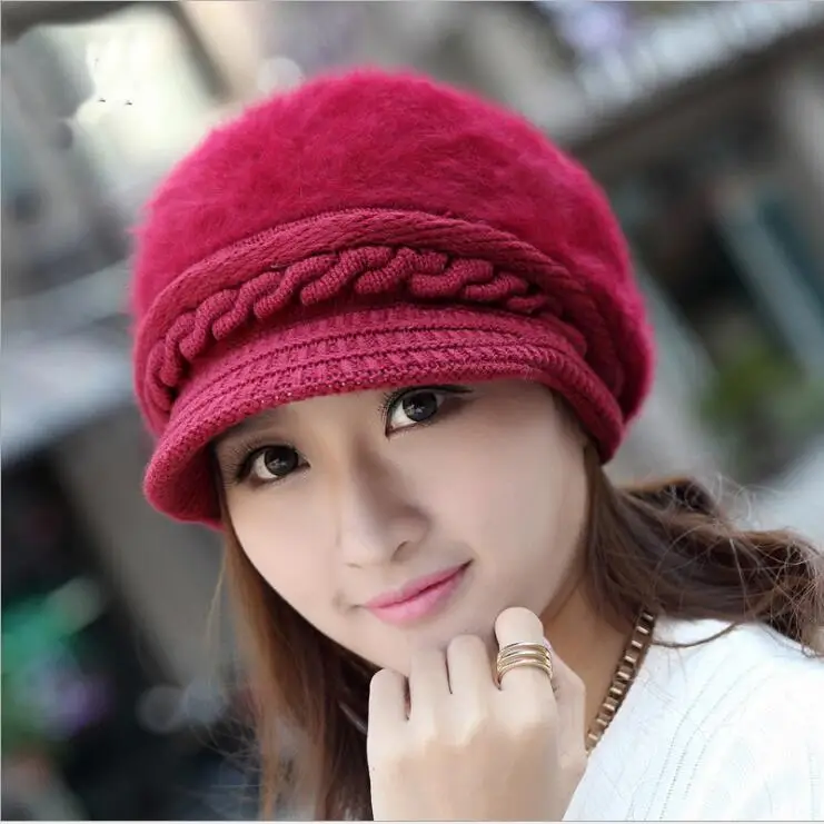 2017 зимние шапки вязаные женские для женщин шапочки девочек Skullies Femme Snapback