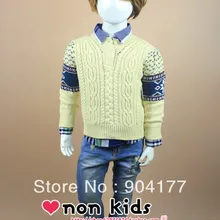 Новая осенняя одежда для всей семьи Детский комплект для мальчиков, хлопковый свитер+ рубашка+ джинсы, костюм, костюмы для мальчиков, Изысканная одежда