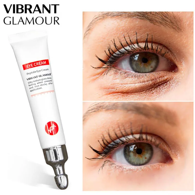 

Peptide Essence Eye Cream Moisturizer Instant Ageless Fade Fine Line makeup gel Remove Dark Circle Lift Skin Care
