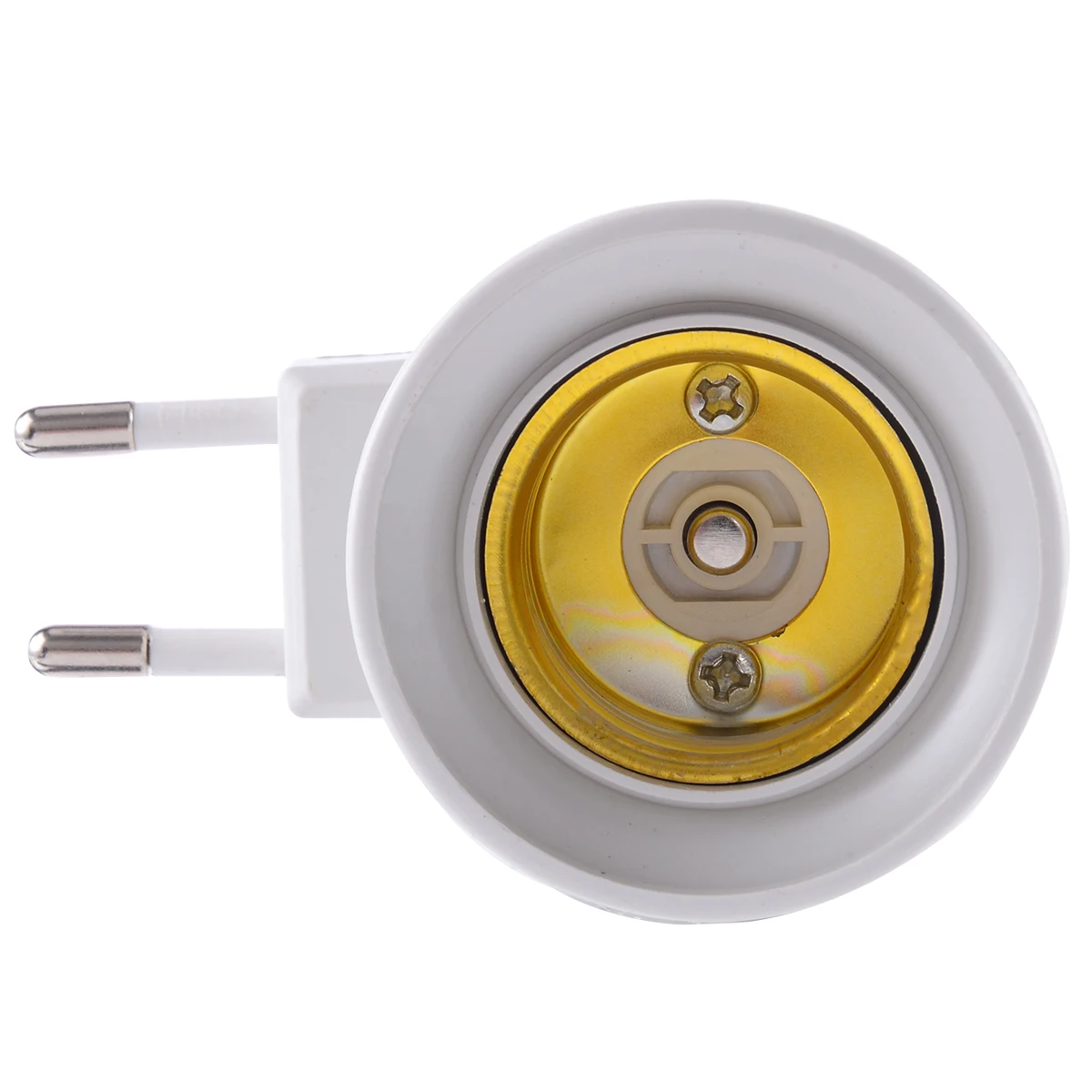 1pc E27 LED Light Lamp Bulbs Socket Base Holder EU Plug  Adapter With Switch Button Suit For Bulb LED Light For