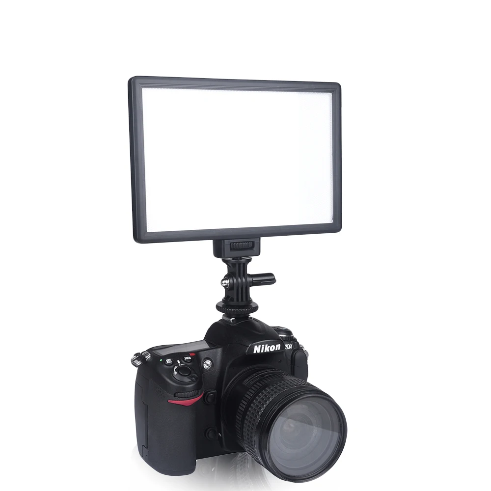 Viltrox L116T LED Video Light Ultra thin LCD Bi-Color &amp Dimmable DSLR Studio Lamp Panel for Camera DV Camcorder | Электроника