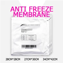 Fashion New Arrival 100pcs Antifreeze Membrane 27*30cm 34*42cm Antifreezing Anti-freezing Pad For Cryo Therapy