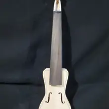 Барокко Стиль незавершенный Pochette SONG бренд Скрипка 5 3/", белая скрипка#8442