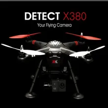 New arrvia X380 X380-C profesi drone FPV GPS 1080 P HD RC QR X350 Quadcopter RTF rc helikopter dengan kamera VS TALI H500