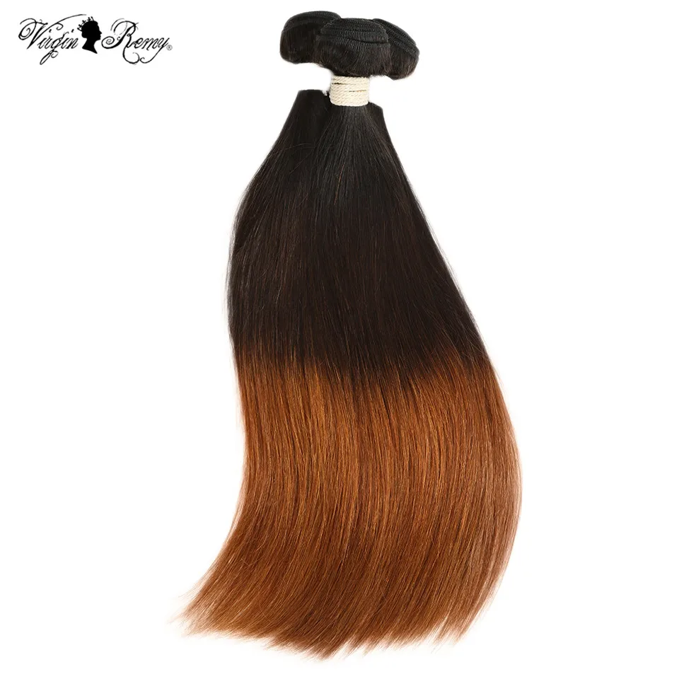 Queen Virgin Remy Ombre Brazilian Straight Hair T1B/4/30 Human Hair Weave Bundles Deal 3 Tone Color 10-20 Inch Weft Extensions Queen Virgin Remy Ombre Brazilian Straight Hair T1B/4/30 Human Hair Weave Bundles Deal 3 Tone Color 10-20 Inch Weft Extensions